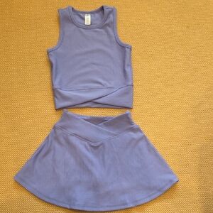 Yogalicious Kids Matching Set in Lavender